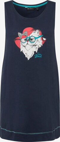 Ulla Popken Nightgown in Blue: front