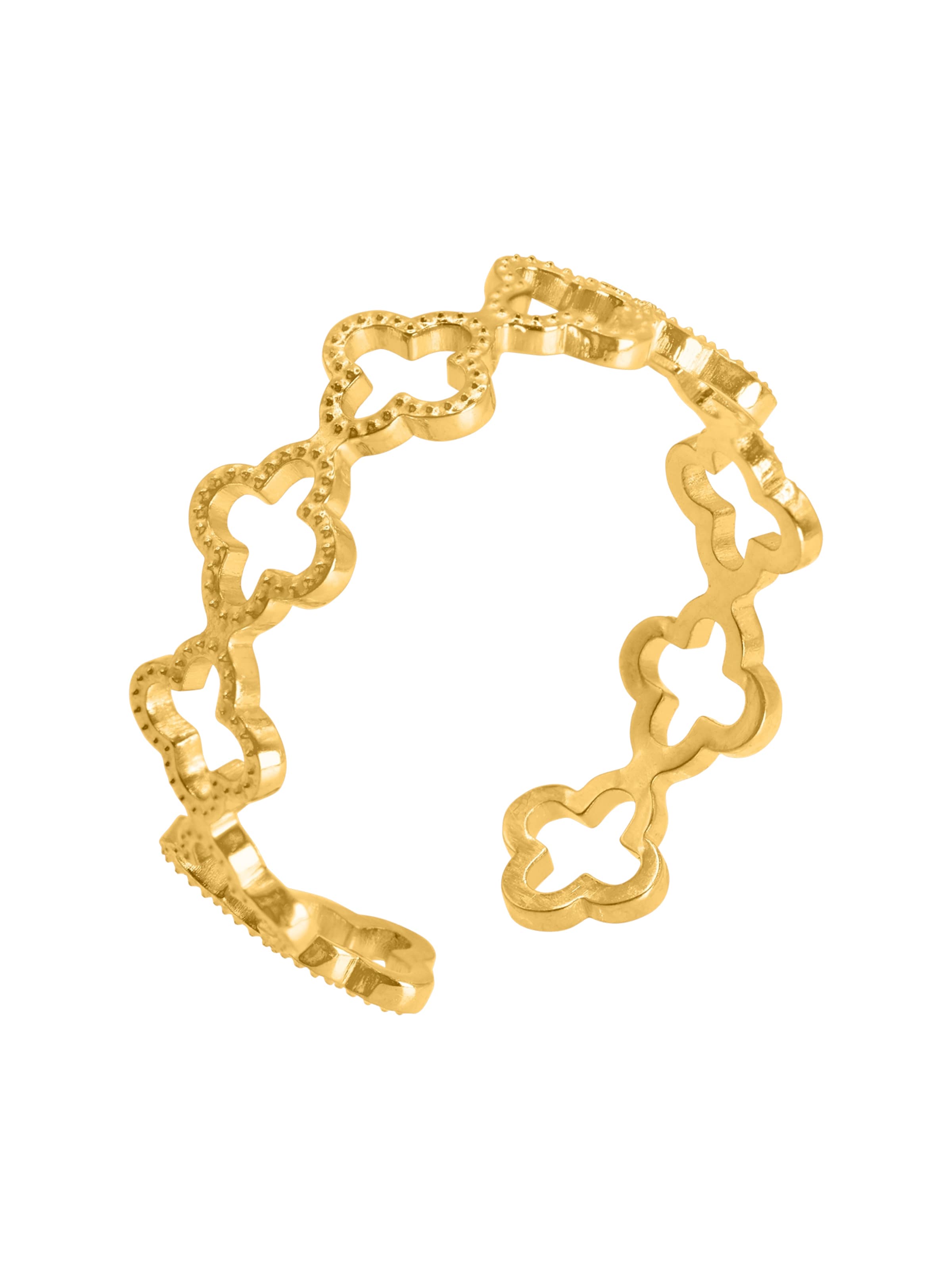 Heideman Ring 'Pilus' in Gold: front