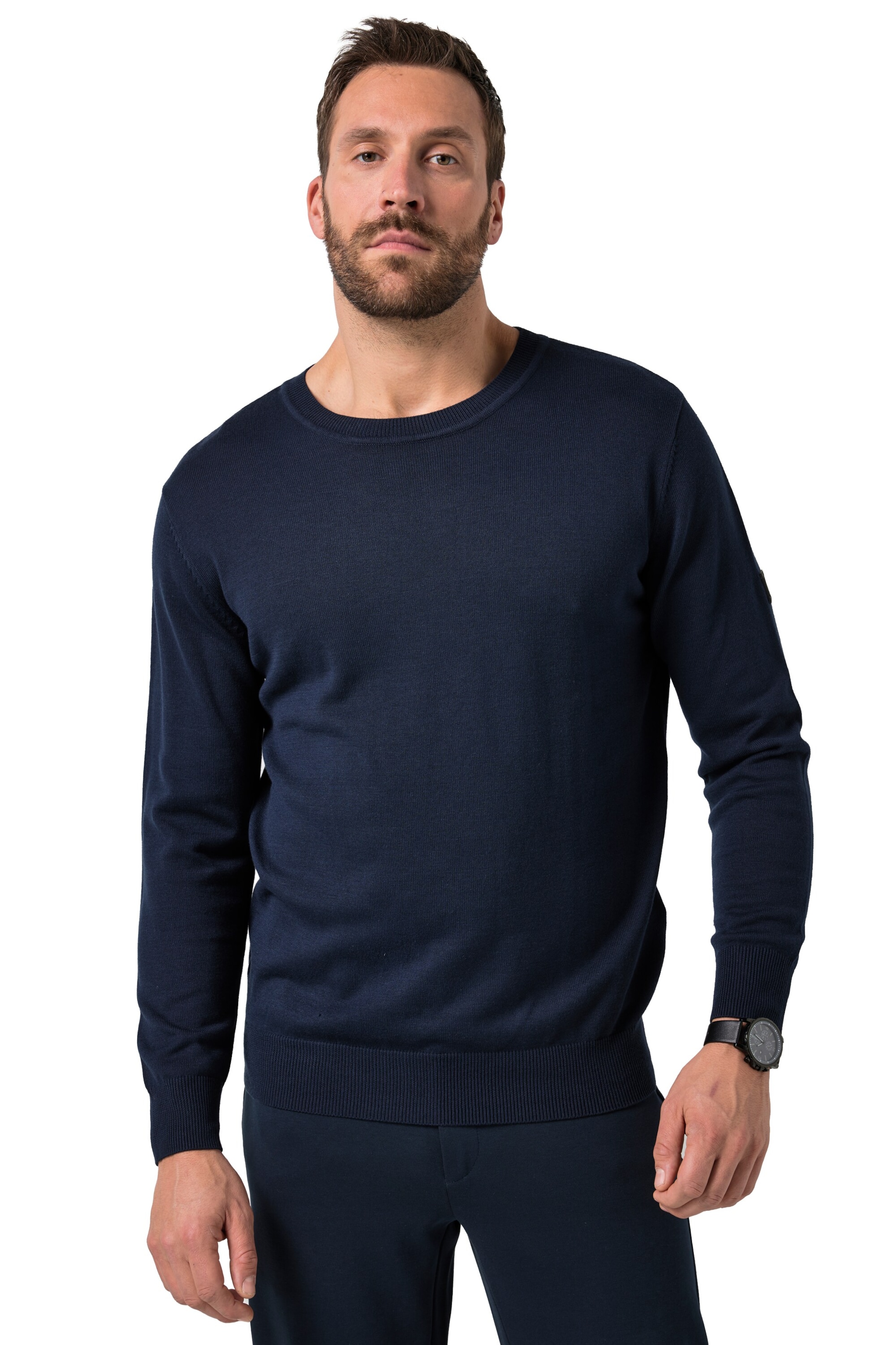 JP1880 Sweater in Blue: front