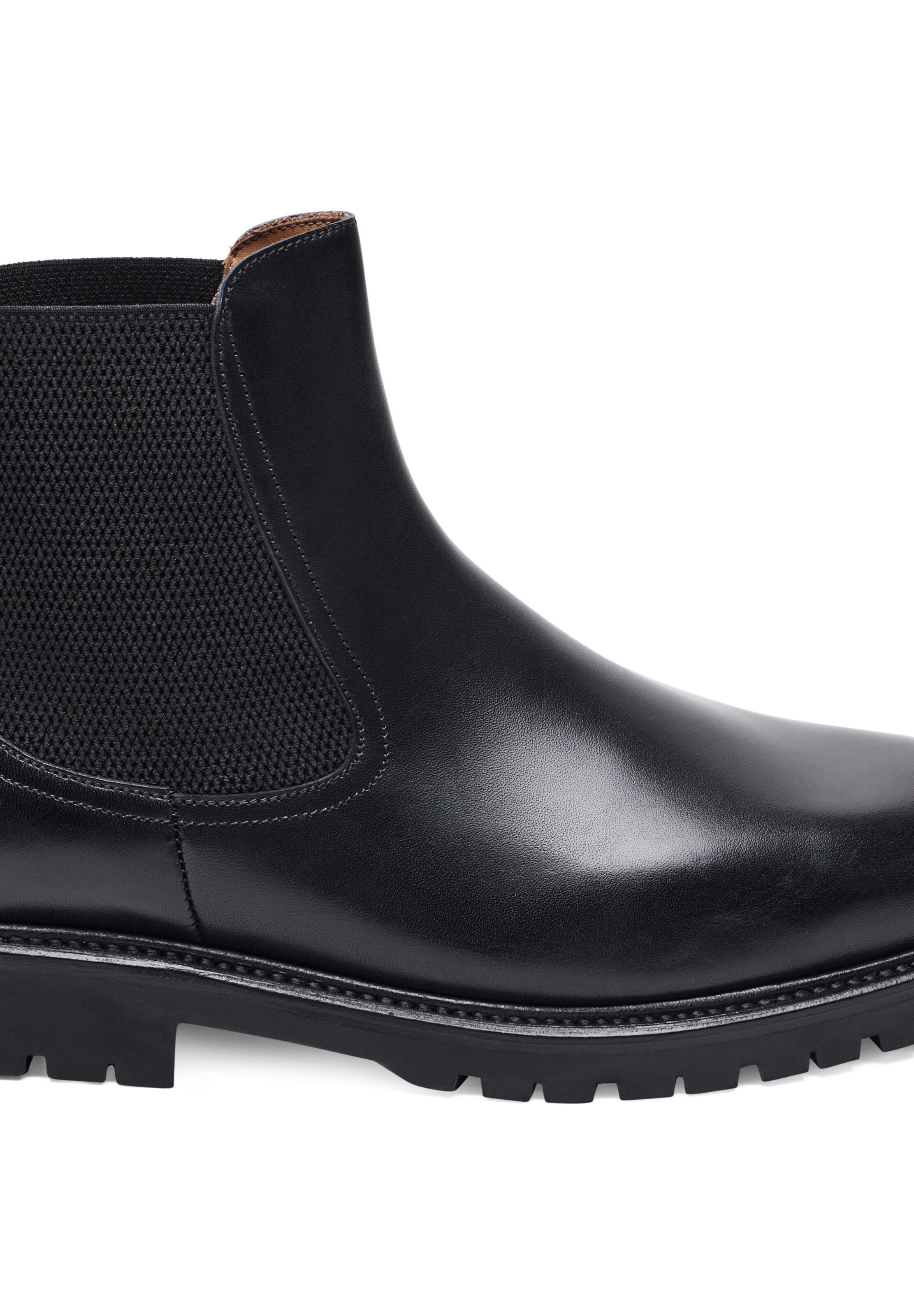 Henry Stevens Chelsea Boots 'Jones CB3' in Schwarz