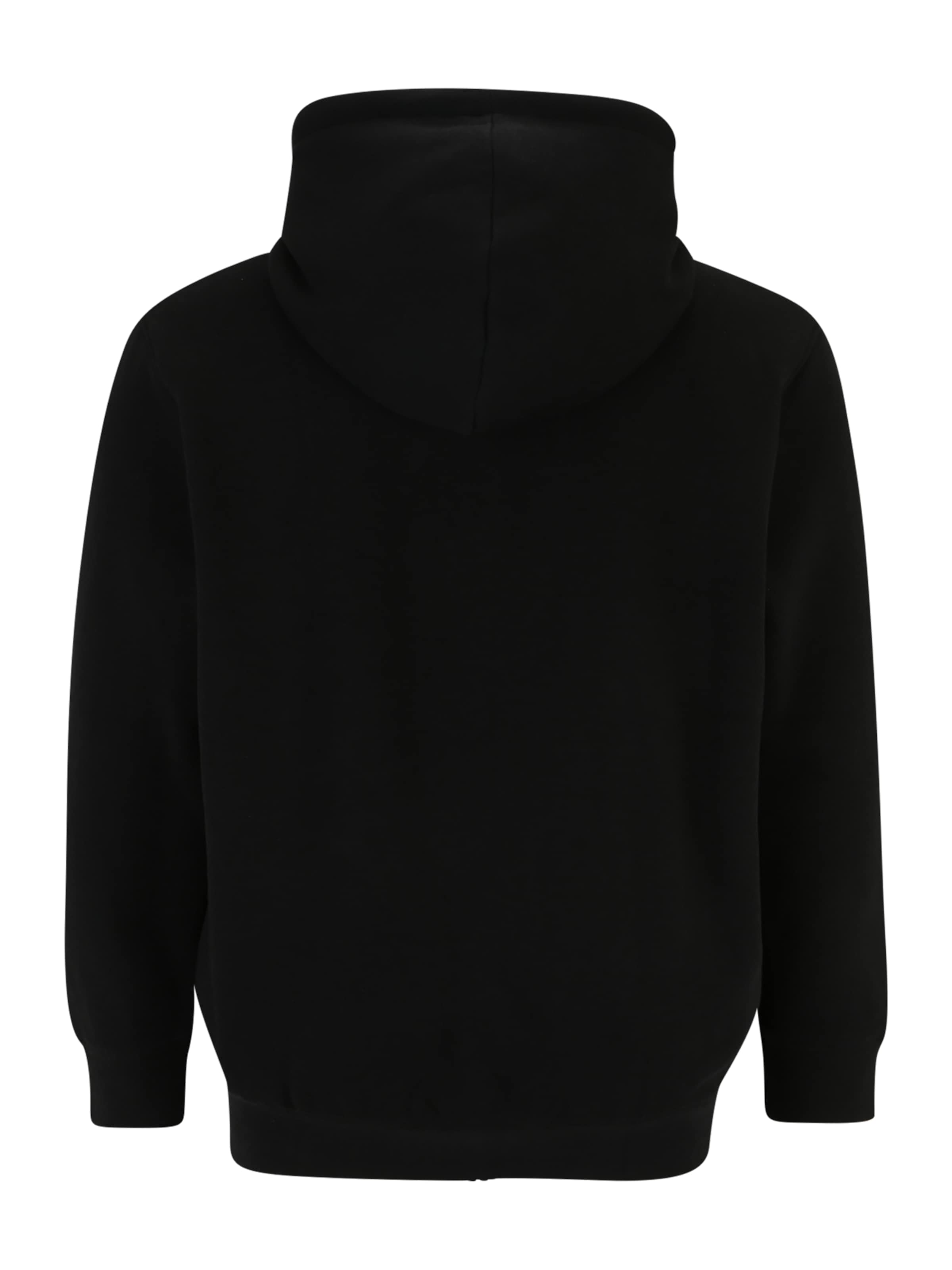 Jack & Jones Plus Sweatjakke 'JORVesterbro' i sort