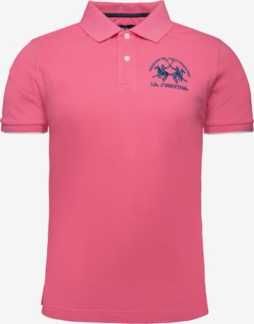 La Martina Poloshirt in Rot: Vorderseite