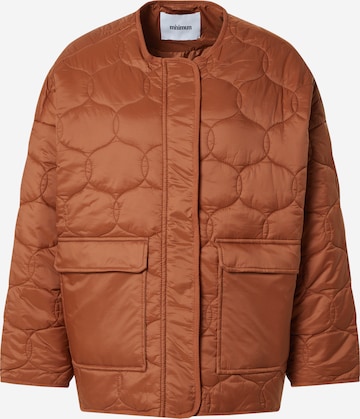 minimum Between-Season Jacket 'PANDANA' in Brown: front