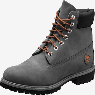 TIMBERLAND Lace-Up Boots in Grey: front