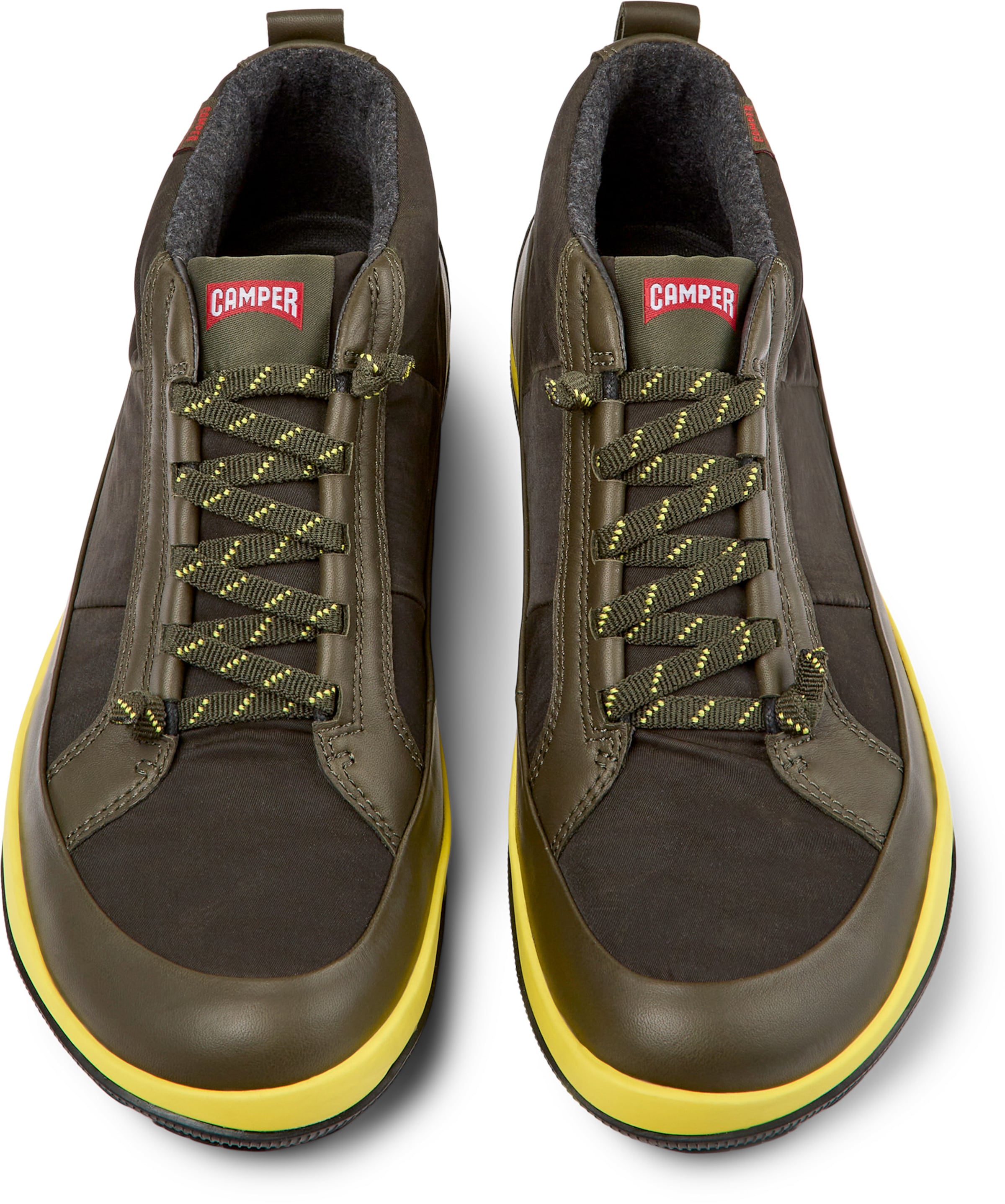 CAMPER Schnürstiefel 'Peu Pista' in Braun