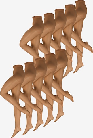 Nur Die Feinstrumpfhose ' Seidenfein 15 DEN ' in Bronze: Vorderseite