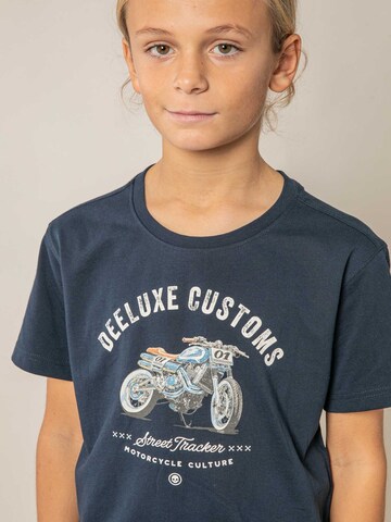 T-Shirt 'RULES' Deeluxe en bleu