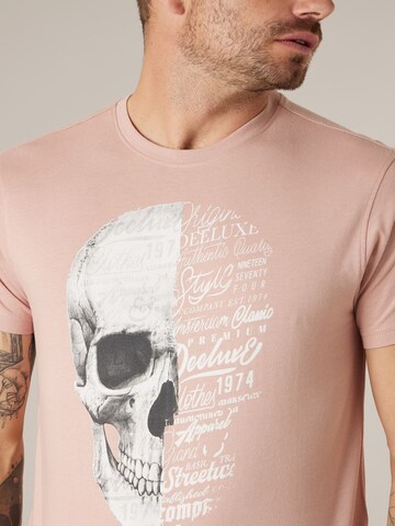 T-Shirt 'Vegas' Deeluxe en rose