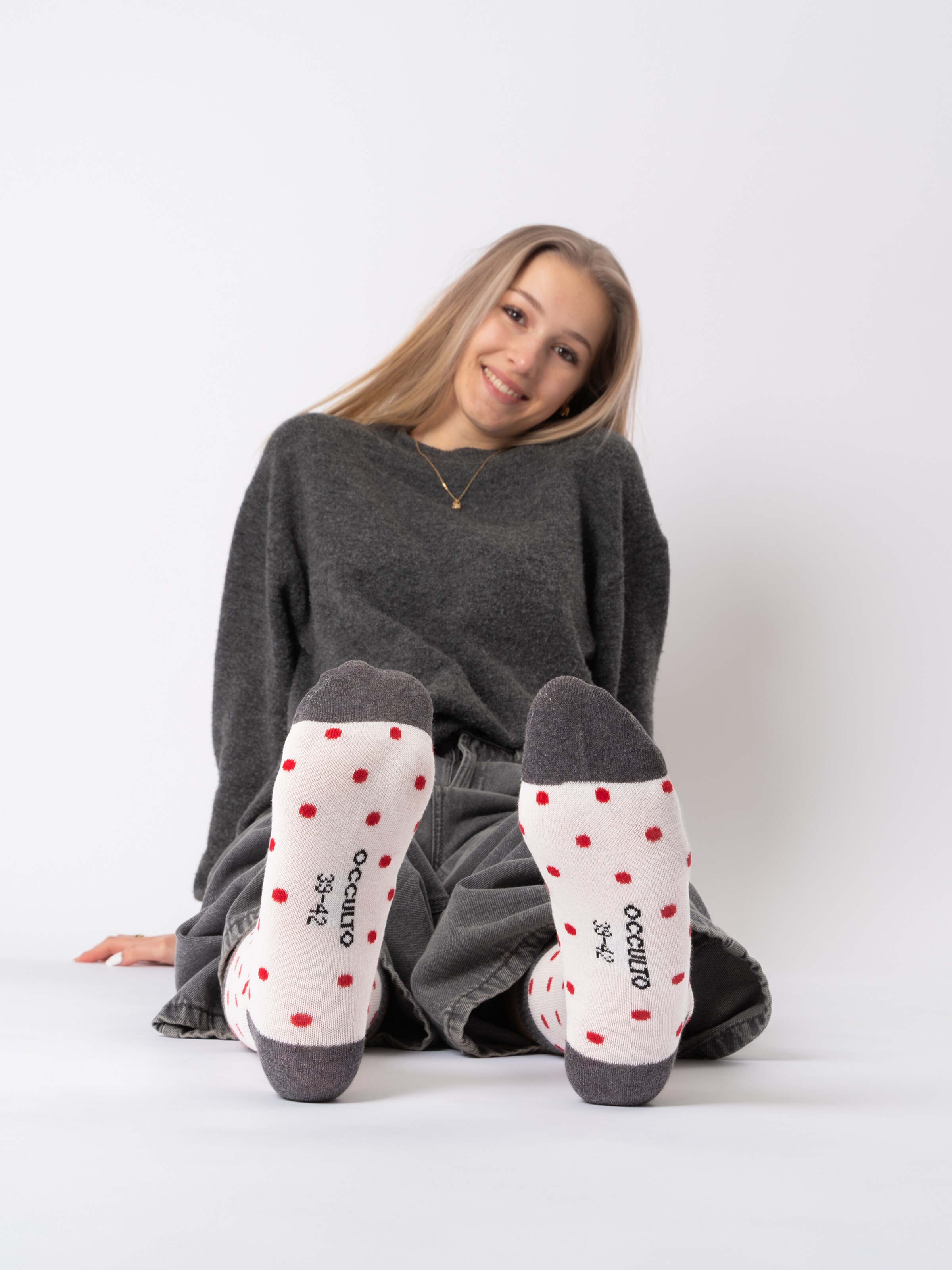 Chaussettes 'Michaela' Occulto en mélange de couleurs