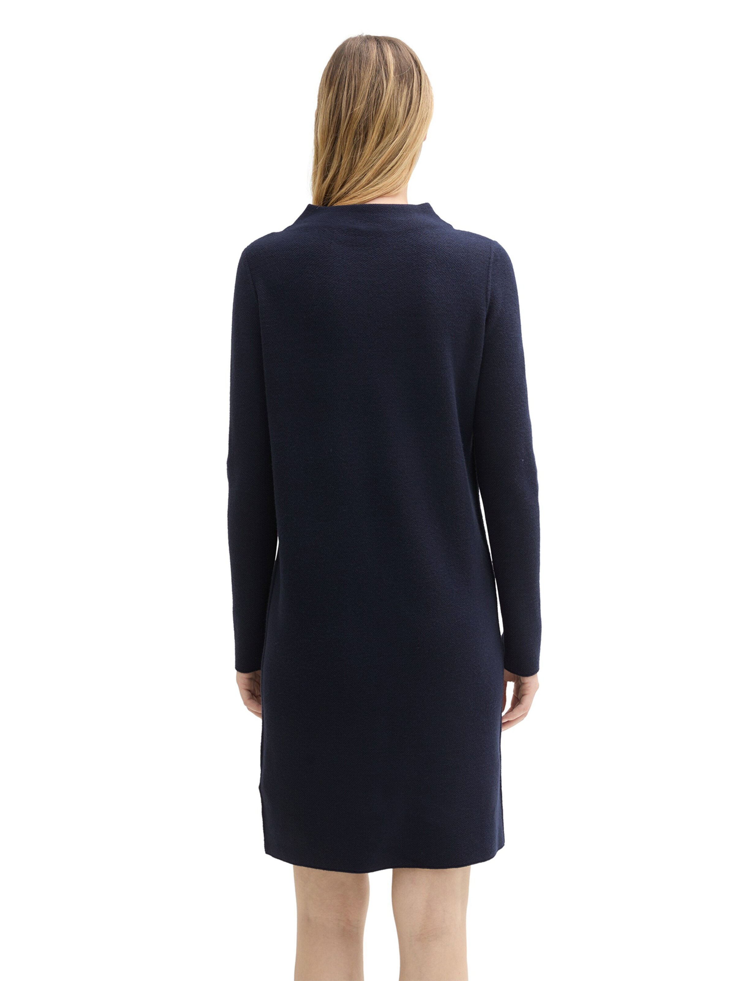 TOM TAILOR Πλεκτό φόρεμα σε μπλε