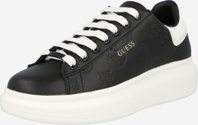 Sneaker low 'SALERNO' GUESS pe negru / alb, Vizualizare produs