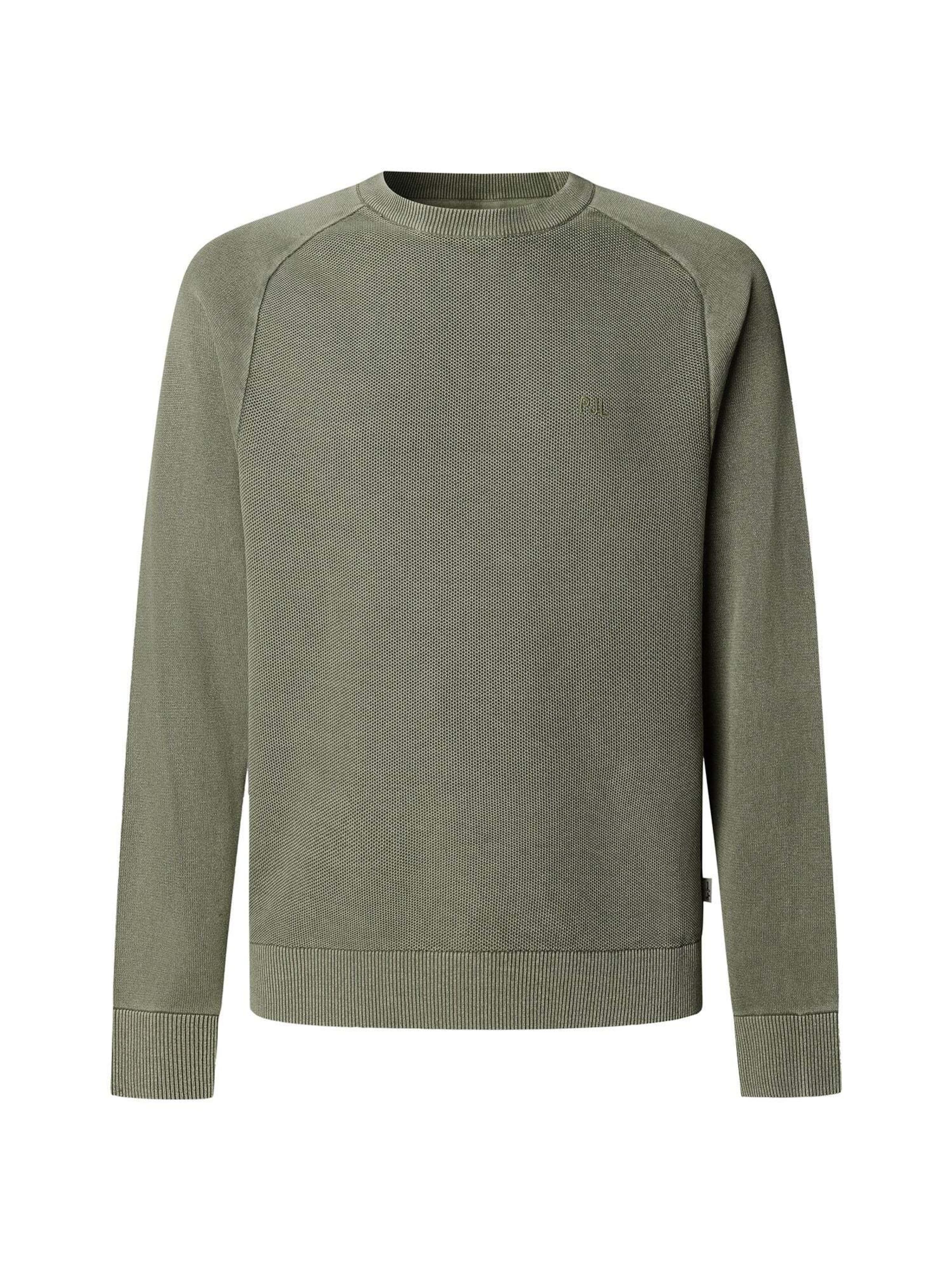 Pullover 'FLEET' di Pepe Jeans in verde: frontale