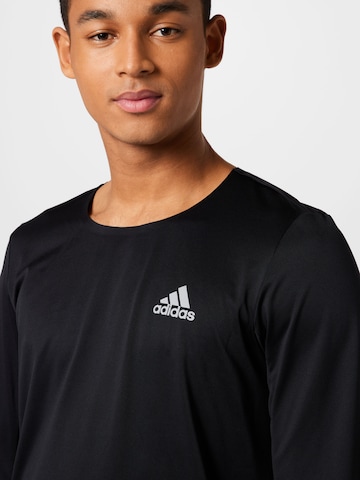 ADIDAS SPORTSWEAR Funkcionalna majica 'Fast' | črna barva
