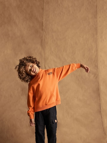 Superdry Суичър 'Essentials' в оранжево