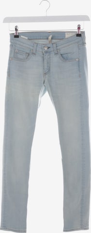 rag & bone Jeans in 25 in Blue: front