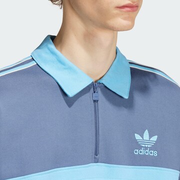 ADIDAS ORIGINALS Mikina 'Collared' – modrá