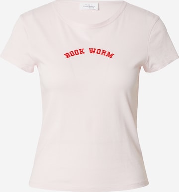Daahls by Emma Roberts exclusively for ABOUT YOU Футболка 'Caya' в Ярко-розовый: спереди
