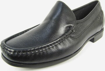 SIOUX Classic Flats in Black: front
