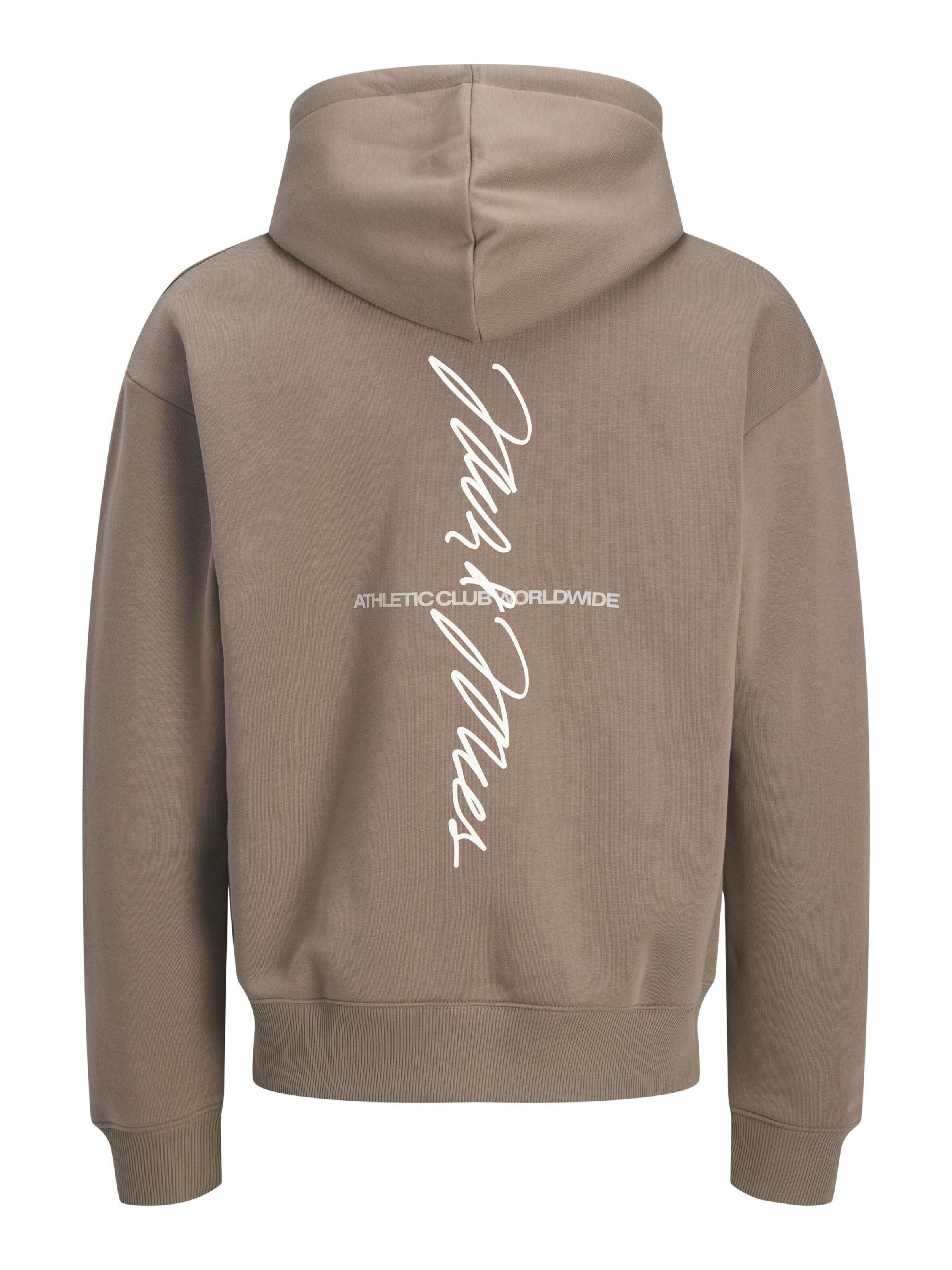 JACK & JONES Sweatshirt 'JCOClub' in Brown