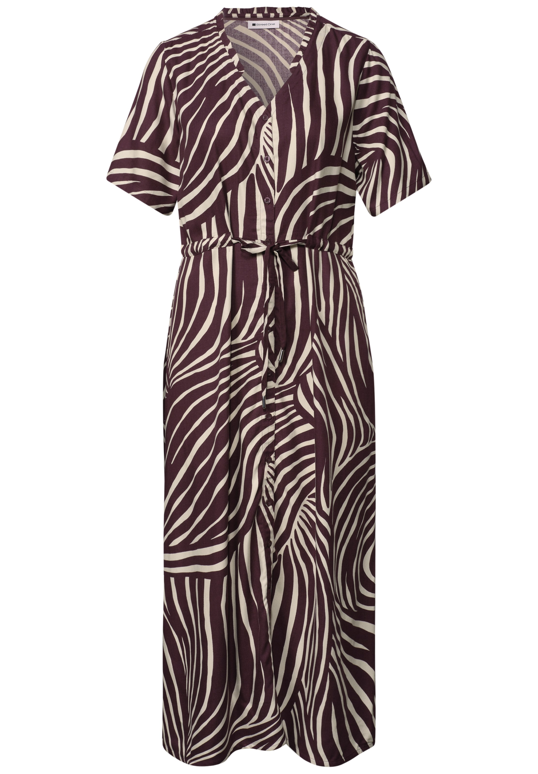 STREET ONE Dress in Red: front