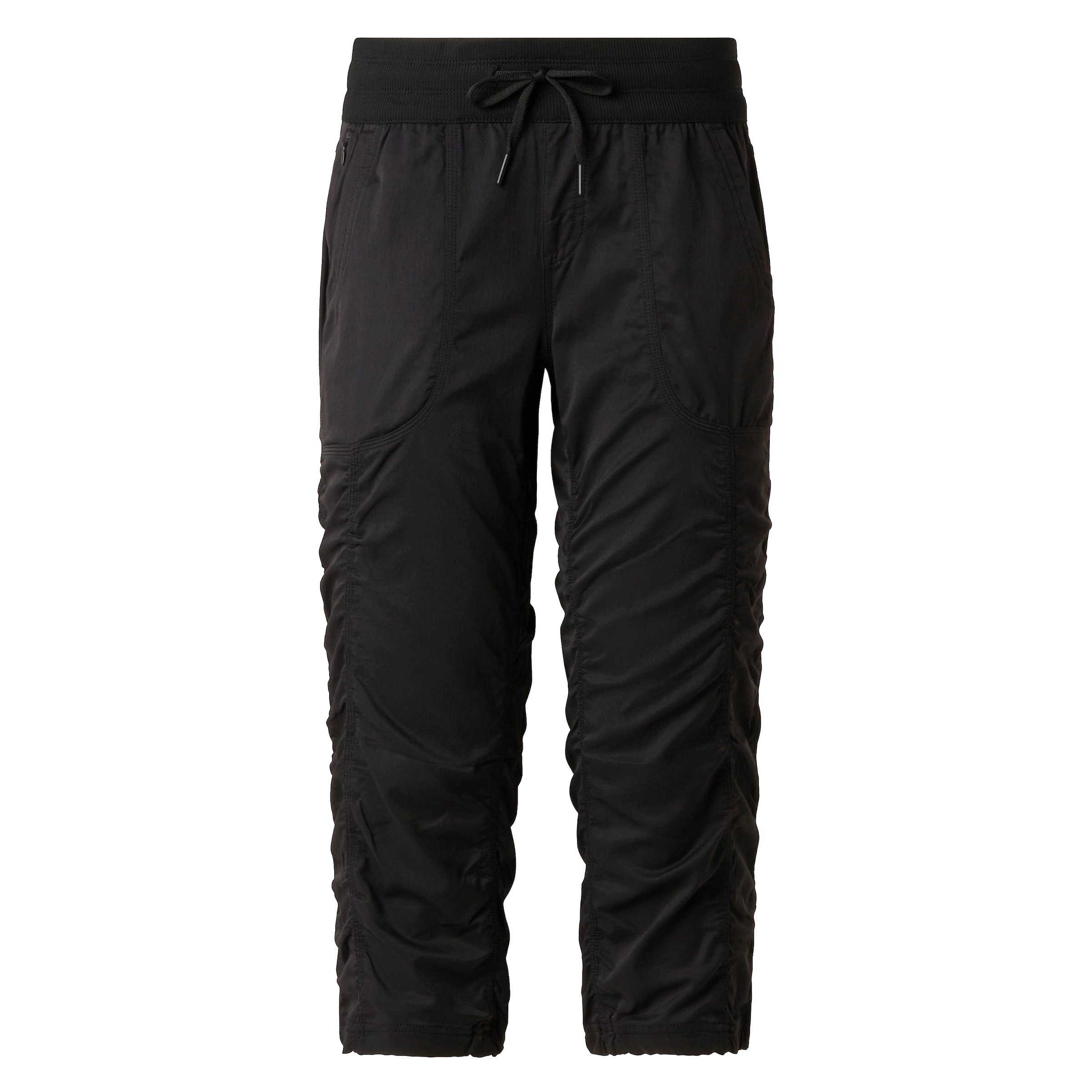 THE NORTH FACE Regular Workout Pants in Black: front