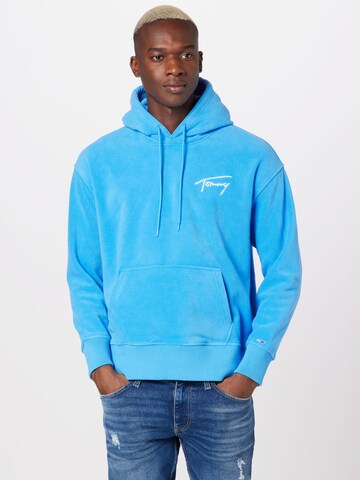 Tommy Jeans Sweatshirt in Blauw: voorkant