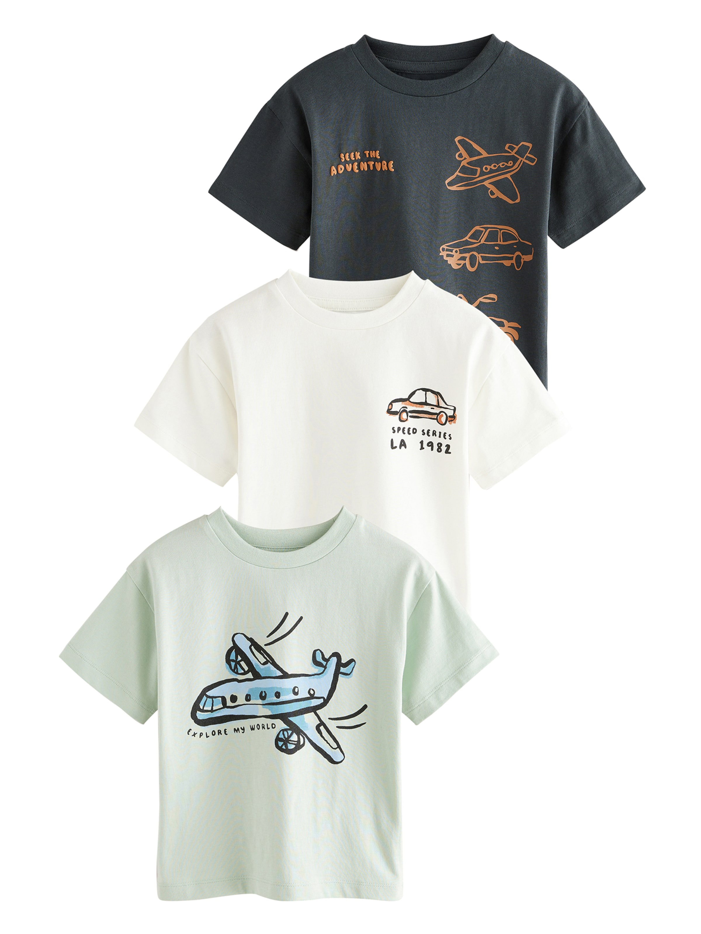 Next Футболка в Зеленый: спереди