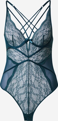 Hunkemöller Body 'Isabelle' in Blauw: voorkant