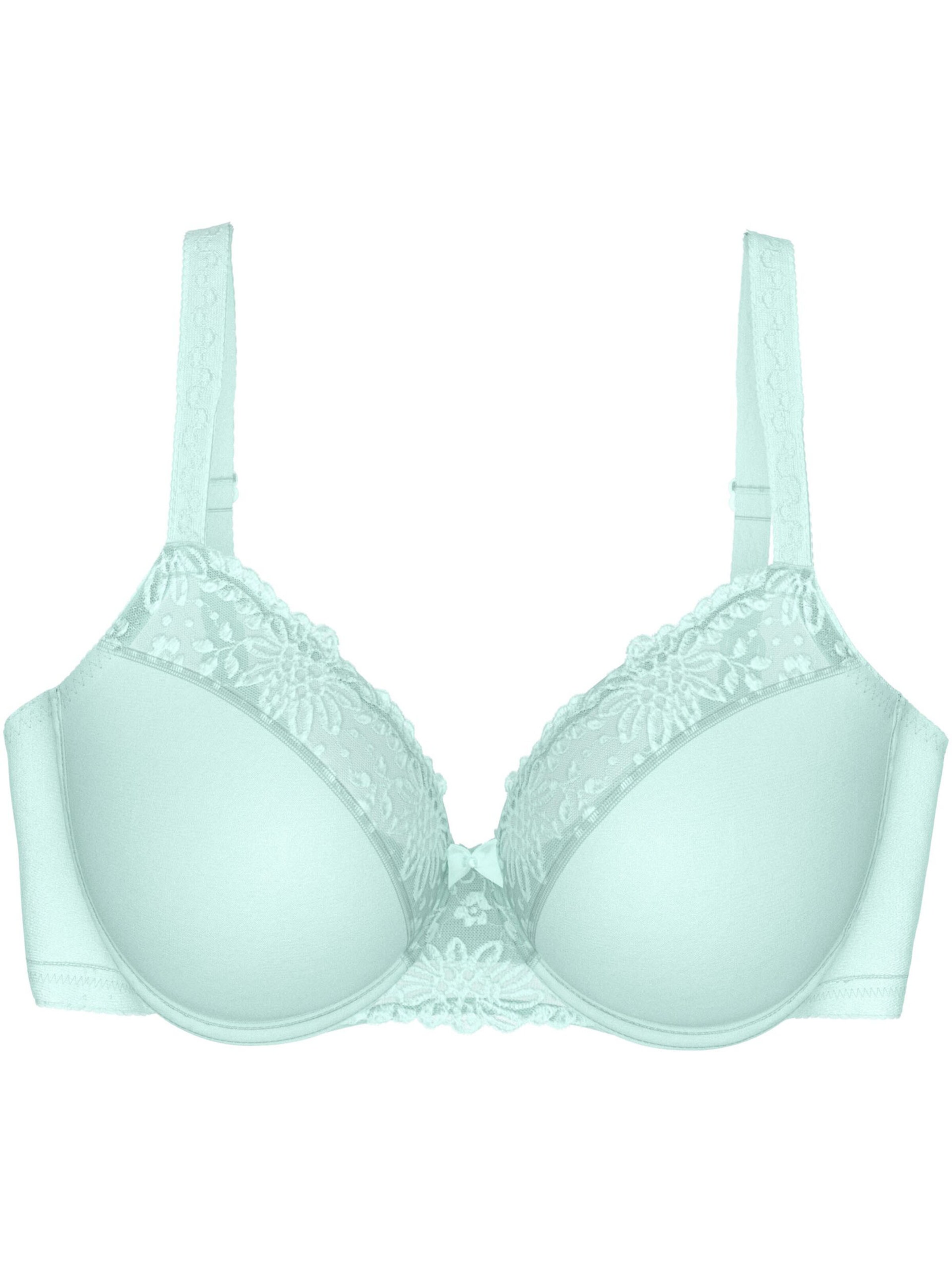 TRIUMPH BH ' Ladyform Soft ' in Blauw: voorkant