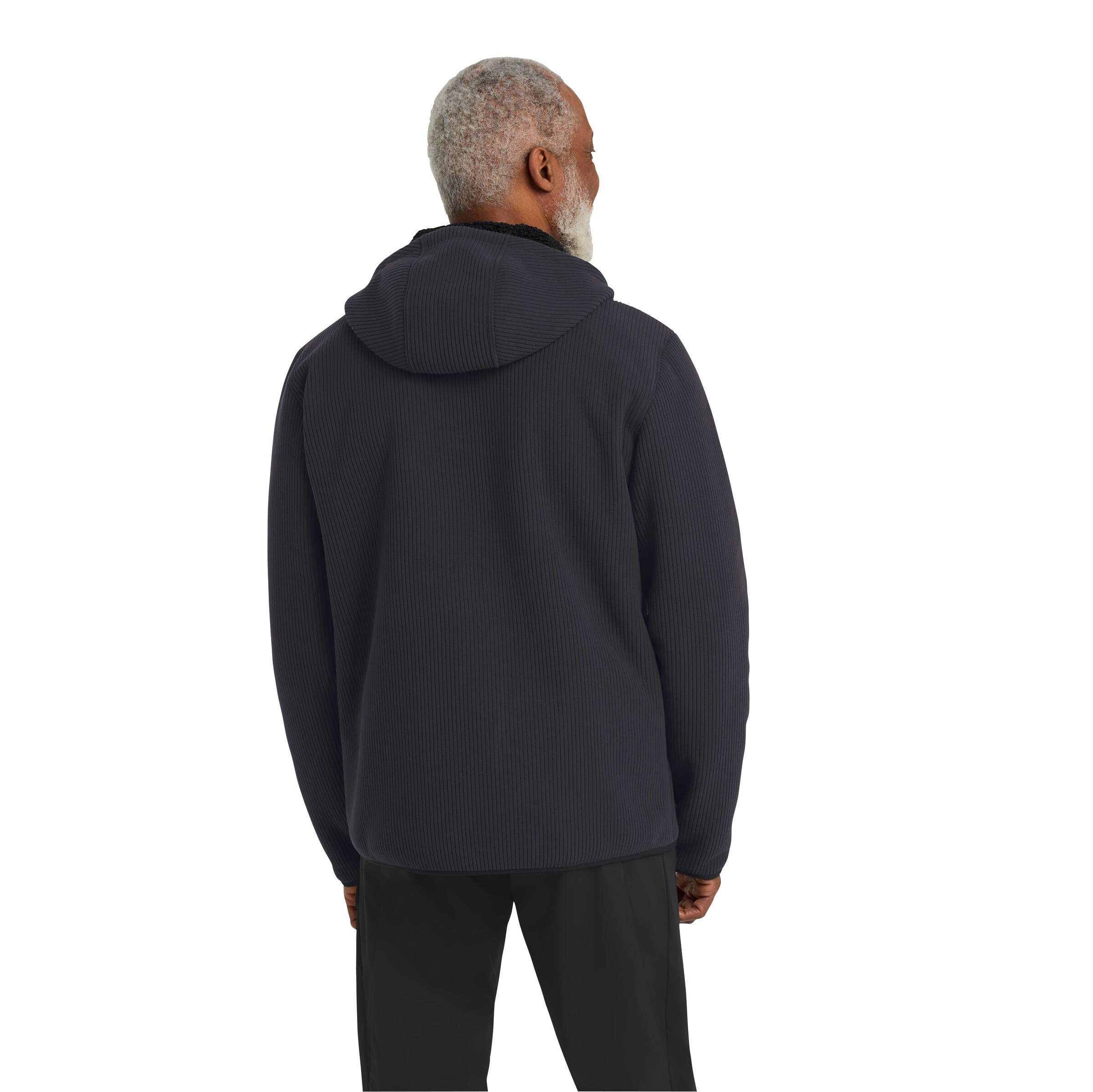 JACK WOLFSKIN Fleecejacke in Schwarz