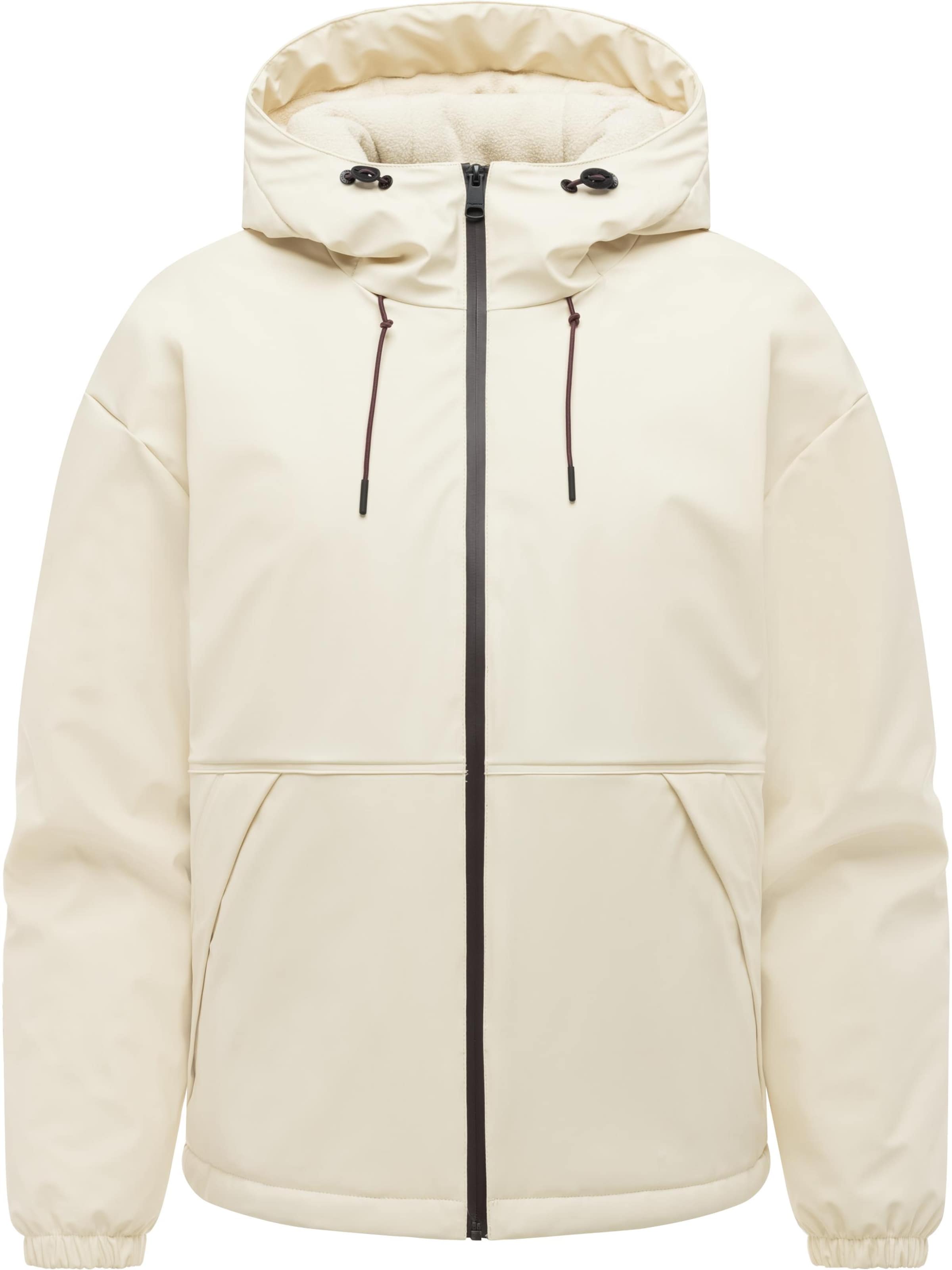 Ragwear Performance Jacket 'Cezzy Rainy Warm Y' in Beige: front