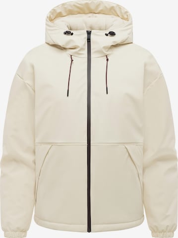 Ragwear Performance Jacket 'Cezzy Rainy Warm Y' in Beige: front