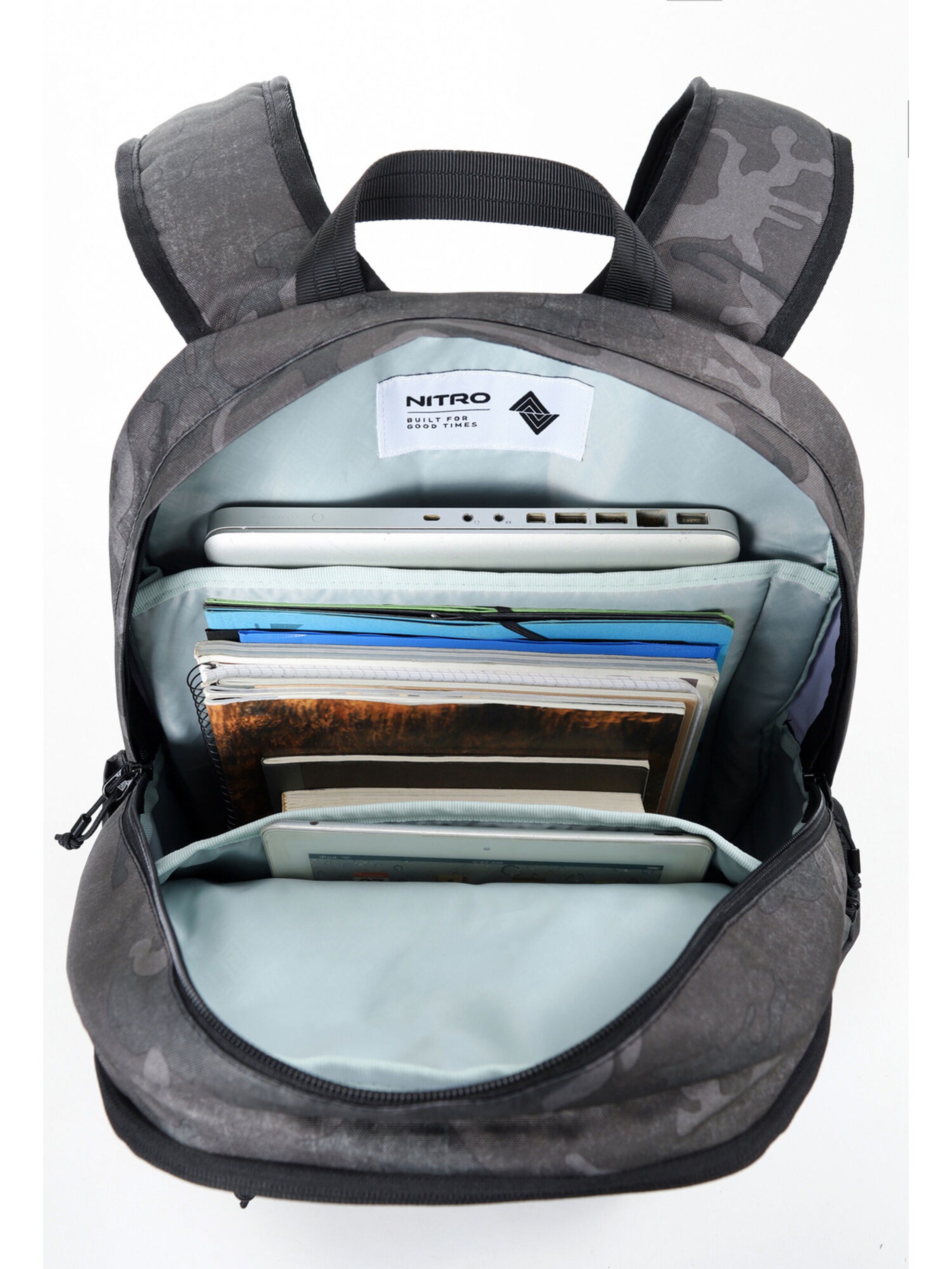 NITRO Rucksack 'Future Hero' in Schwarz