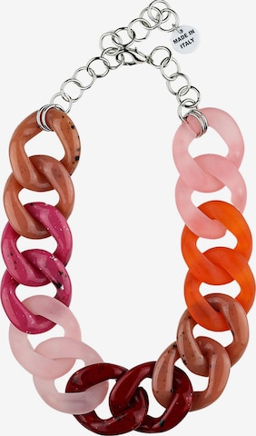 COLLEZIONE ALESSANDRO Kette 'Rom' in Pink: Vorderseite