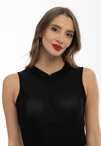 eggo Shirt bodysuit in Black