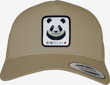 F4NT4STIC Cap 'Panda' in Green: front