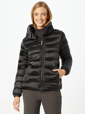 Le Temps Des Cerises Between-season jacket in Black: front