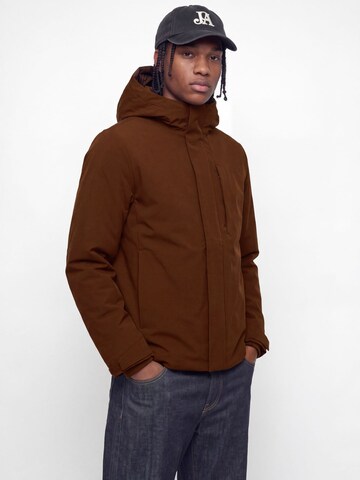 JACK & JONES Winter jacket 'JJEKeen' in Brown