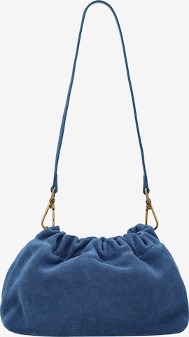 faina - Mala de bolsa em azul: frente