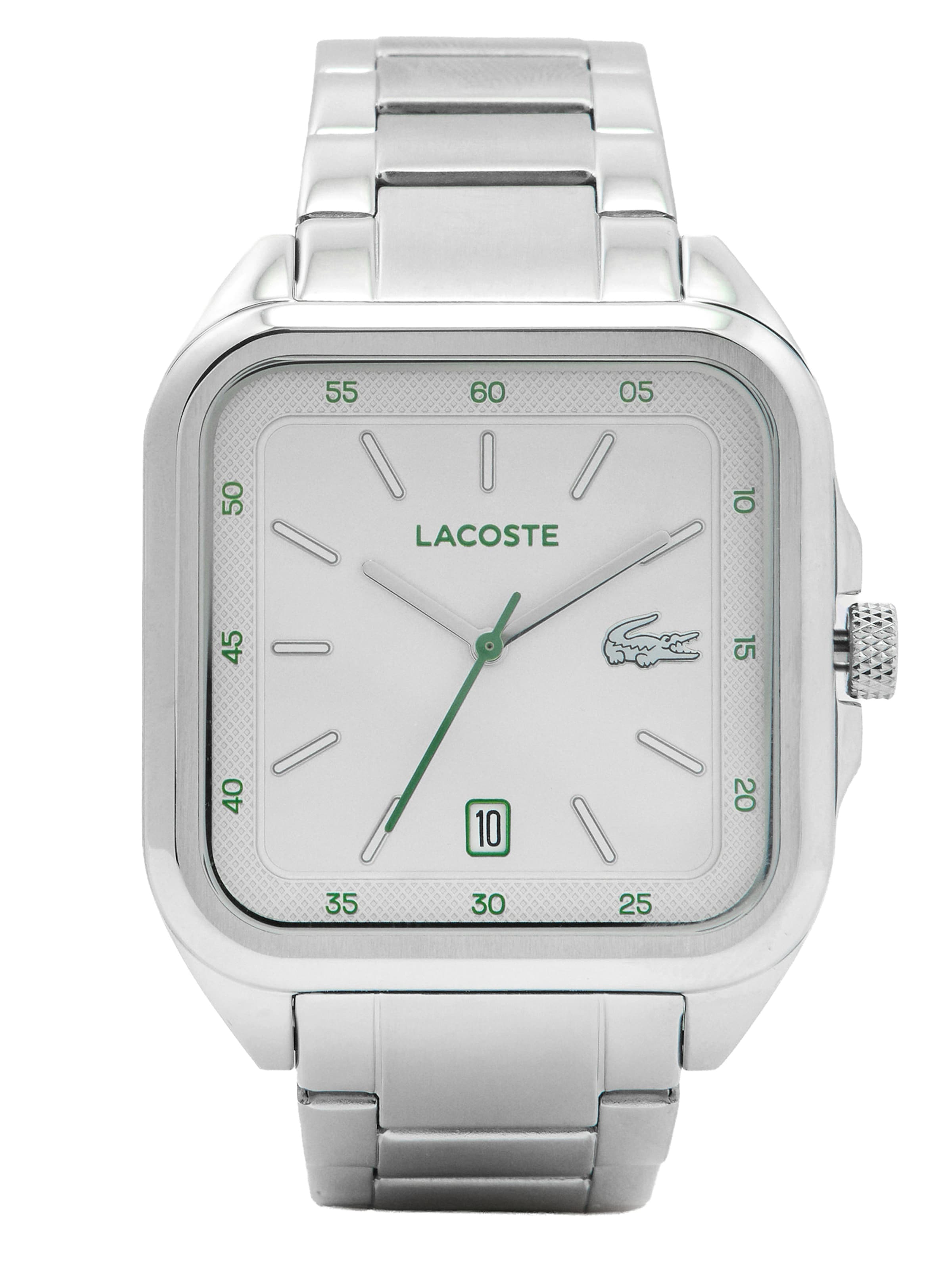 Montre à affichage analogique LACOSTE en gris : devant