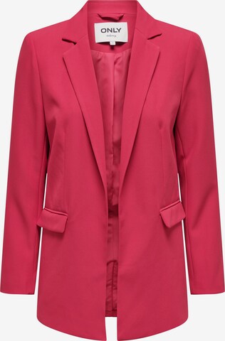 Blazer 'ELLY' ONLY en rouge : devant