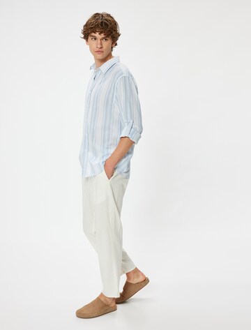 Koton Regular fit Button Up Shirt in Blue