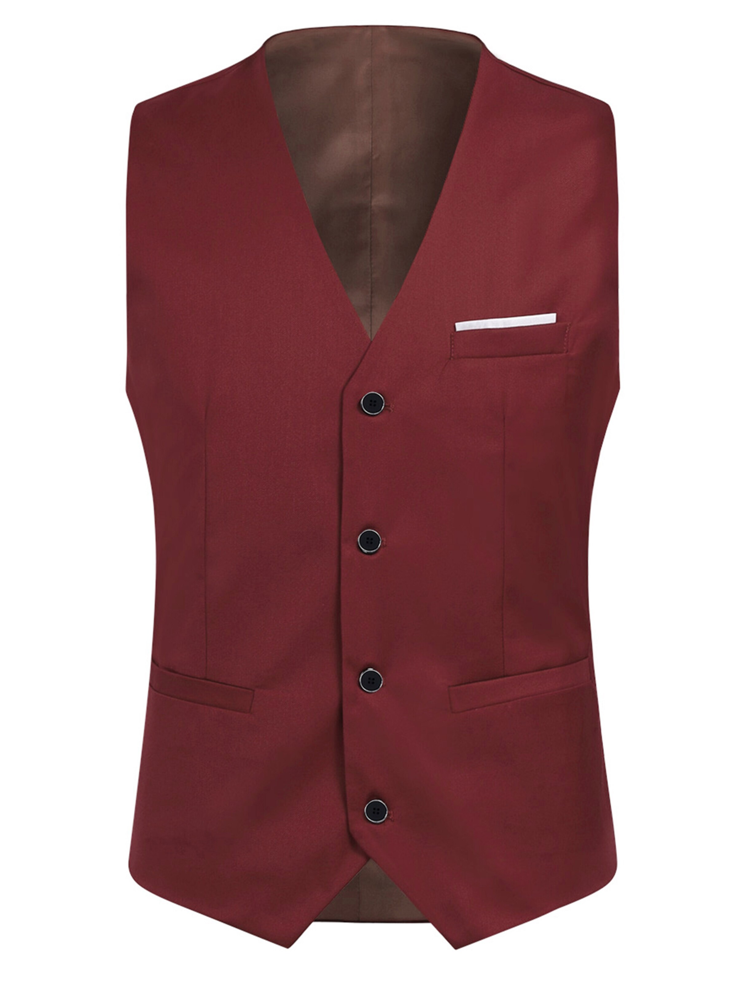 YOUTHUP Slim fit Suit 'Drittel' in Red