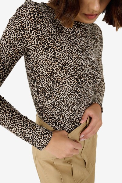 No Matter What Shirt bodysuit in Light brown / Black / White, Item view