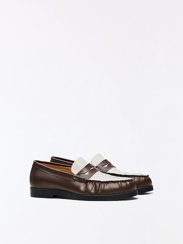 Bershka Slipper – hnědá