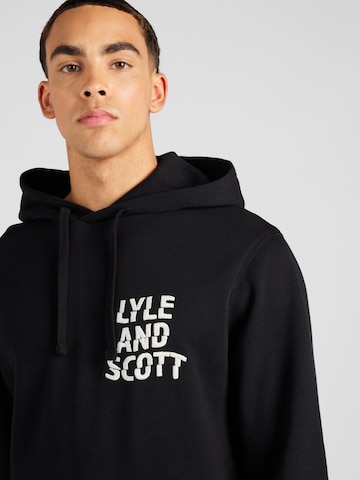 Lyle & Scott Sweatshirt in Schwarz