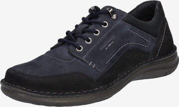 JOSEF SEIBEL Athletic Lace-Up Shoes in Blue: front