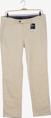 Christian Berg Pants in 38 in White: front