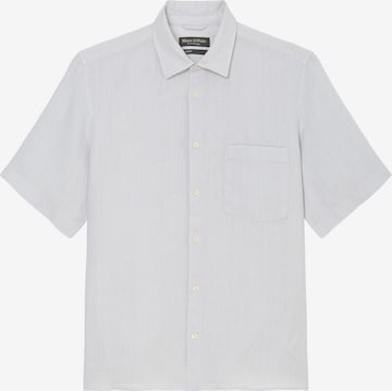 Marc O'Polo Button Up Shirt in Blue: front