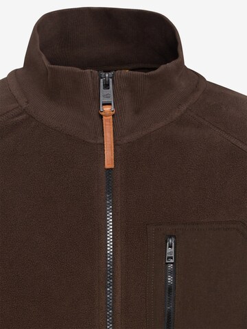 CAMEL ACTIVE Fleece Jacket in Brown